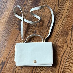 Givenchy Women’s Vintage Chic Cream Crossbody Bag